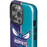 NBA Charlotte Hornets Canvas iPhone 15 Pro Impact Case