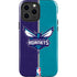 NBA Charlotte Hornets Canvas iPhone 14 Pro Max Impact Case