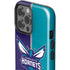 NBA Charlotte Hornets Canvas iPhone 15 Pro Max Impact Case