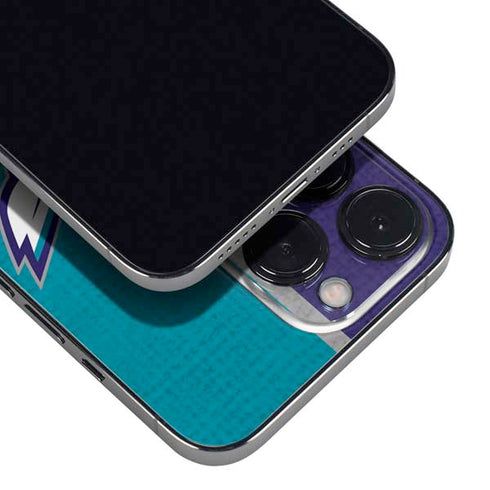 NBA Charlotte Hornets Canvas iPhone 14 Pro Max Skin