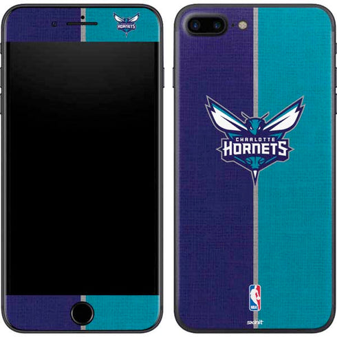 NBA Charlotte Hornets Canvas iPhone 7 Plus Skin
