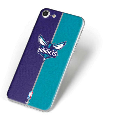 NBA Charlotte Hornets Canvas iPhone 7 Skin