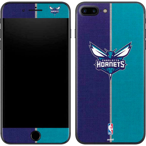NBA Charlotte Hornets Canvas iPhone 8 Plus Skin