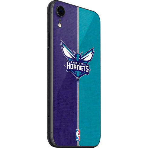 NBA Charlotte Hornets Canvas iPhone SE (2nd & 3rd Gen) Skin