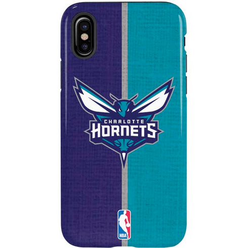 NBA Charlotte Hornets Canvas iPhone X Pro Case