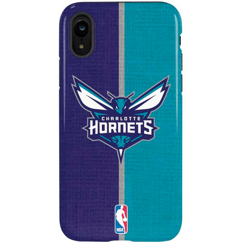 NBA Charlotte Hornets Canvas iPhone XR Pro Case