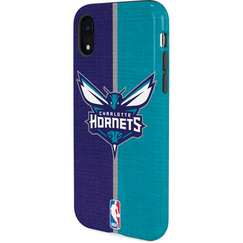 NBA Charlotte Hornets Canvas iPhone XR Pro Case