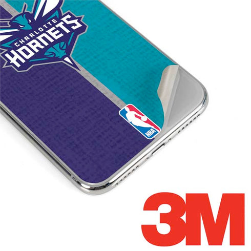 NBA Charlotte Hornets Canvas iPhone XR Skin