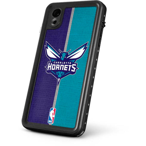 NBA Charlotte Hornets Canvas iPhone XR Waterproof Case