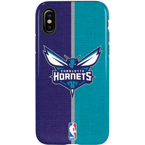 NBA Charlotte Hornets Canvas iPhone XS Pro Case
