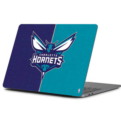 NBA Charlotte Hornets Canvas Apple MacBook Pro 13-inch Skin