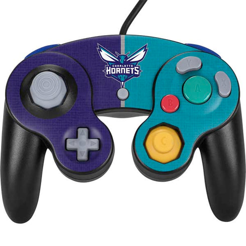 NBA Charlotte Hornets Canvas Nintendo GameCube Controller Skin