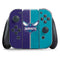 NBA Charlotte Hornets Canvas Nintendo Switch (2017-2021) Joy-Con Controller Skin