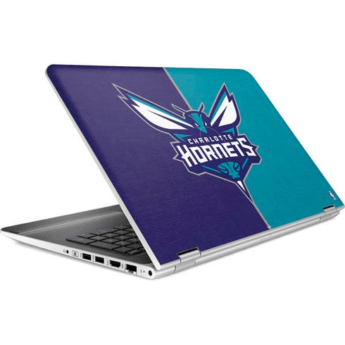 NBA Charlotte Hornets Canvas HP Pavilion Skin