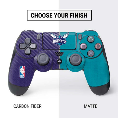 NBA Charlotte Hornets Canvas PS4 Controller Skin