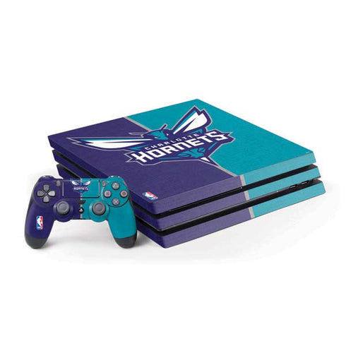 NBA Charlotte Hornets Canvas PS4 Pro Bundle Skin