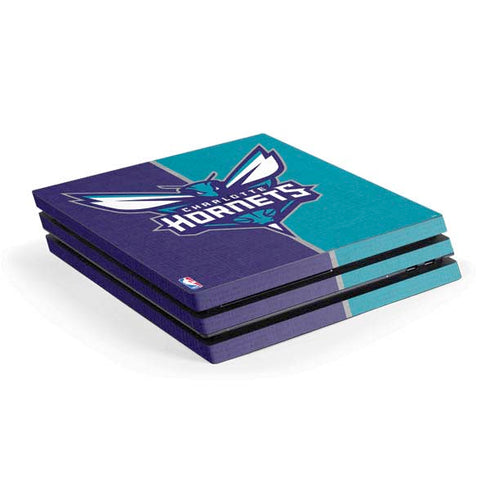 NBA Charlotte Hornets Canvas PS4 Pro Console Skin