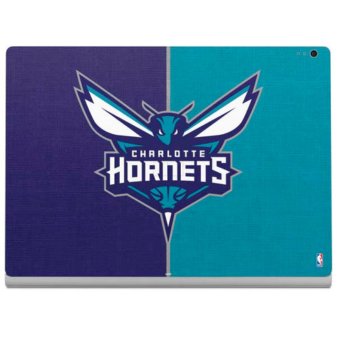NBA Charlotte Hornets Canvas Surface Book 2 13.5in Skin