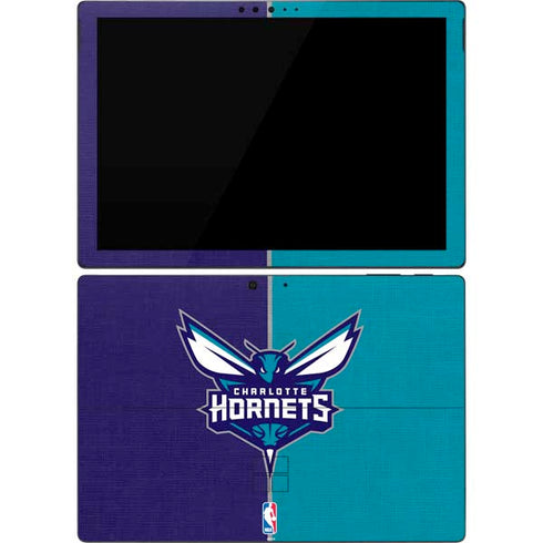 NBA Charlotte Hornets Canvas Surface Pro 7 Skin