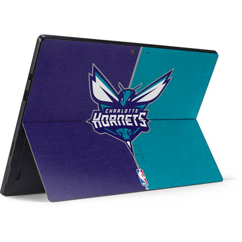 NBA Charlotte Hornets Canvas Surface Pro 7 Skin