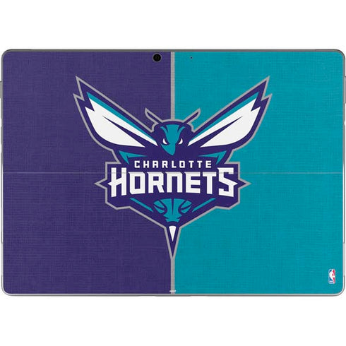 NBA Charlotte Hornets Canvas Surface Pro 8 Skin