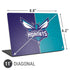 NBA Charlotte Hornets Canvas Universal Laptop 11in (8.8 x 6.2in) Skin