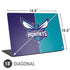 NBA Charlotte Hornets Canvas Universal Laptop 18in (14.6 x 10.6in) Skin