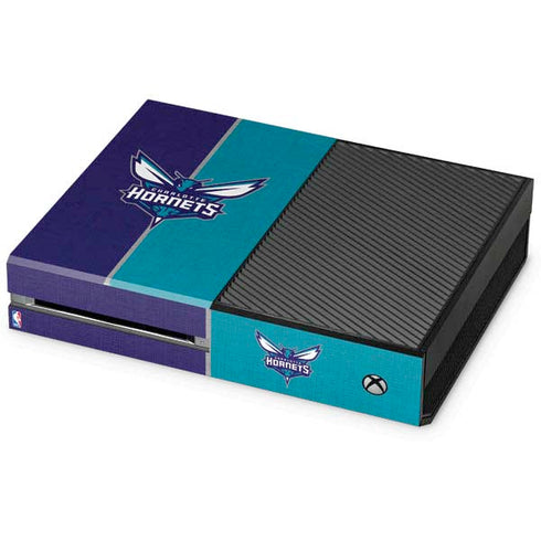 NBA Charlotte Hornets Canvas Xbox One Console Skin