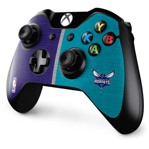 NBA Charlotte Hornets Canvas Xbox One Controller Skin