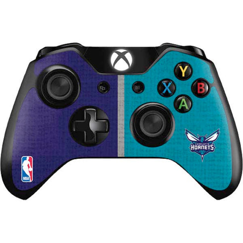 NBA Charlotte Hornets Canvas Xbox One Controller Skin
