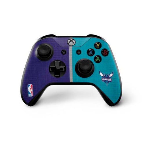 NBA Charlotte Hornets Canvas Xbox One X Controller Skin