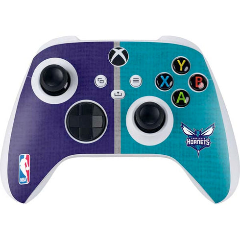 NBA Charlotte Hornets Canvas Xbox Series S Controller Skin
