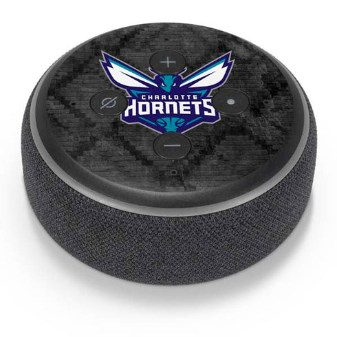 NBA Charlotte Hornets Dark Rust Amazon Echo Dot Skin