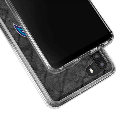 NBA Charlotte Hornets Dark Rust Galaxy A21 Clear Case