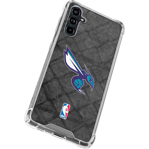 NBA Charlotte Hornets Dark Rust Galaxy A54 5G Clear Case