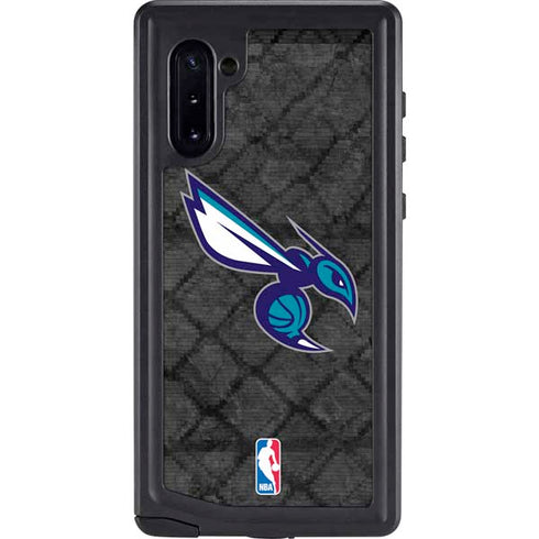 NBA Charlotte Hornets Dark Rust Galaxy Note 10 Waterproof Case