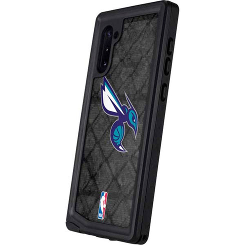 NBA Charlotte Hornets Dark Rust Galaxy Note 10 Waterproof Case