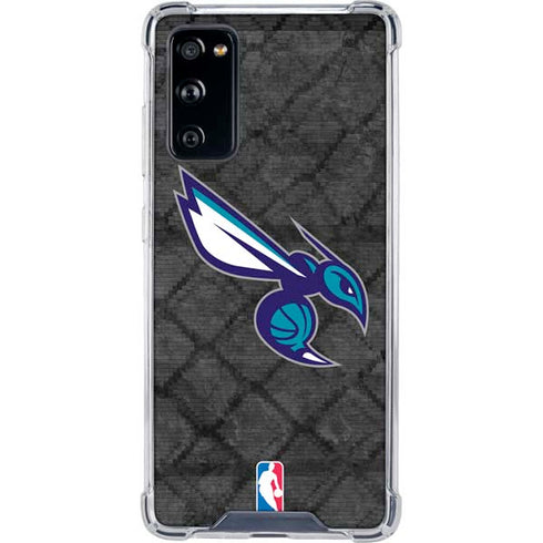 NBA Charlotte Hornets Dark Rust Galaxy S20 FE Clear Case
