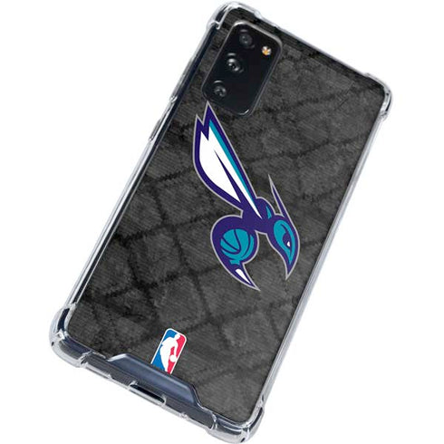 NBA Charlotte Hornets Dark Rust Galaxy S20 FE Clear Case