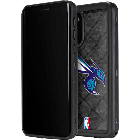 NBA Charlotte Hornets Dark Rust Galaxy S20 Plus Waterproof Case