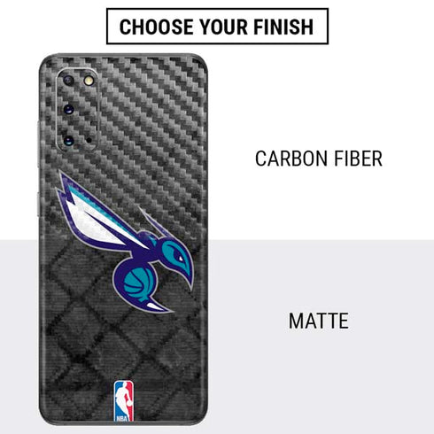 NBA Charlotte Hornets Dark Rust Galaxy S20 Skin