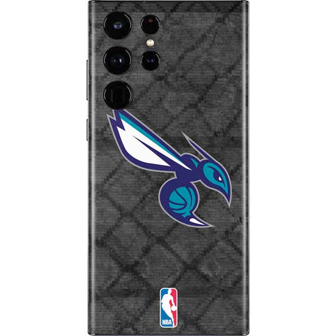 NBA Charlotte Hornets Dark Rust Galaxy S22 Ultra Skin