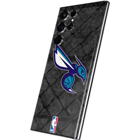 NBA Charlotte Hornets Dark Rust Galaxy S22 Ultra Skin
