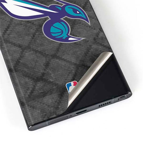 NBA Charlotte Hornets Dark Rust Galaxy S22 Ultra Skin