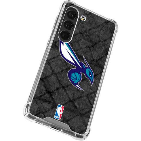 NBA Charlotte Hornets Dark Rust Galaxy S23 Clear Case
