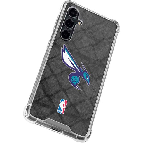 NBA Charlotte Hornets Dark Rust Galaxy S23 FE Clear Case