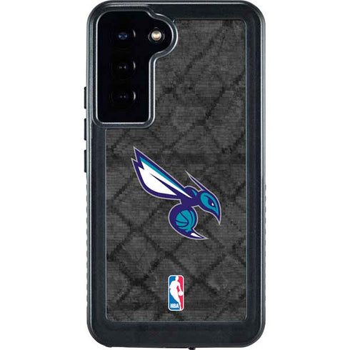 NBA Charlotte Hornets Dark Rust Galaxy S23 Plus Waterproof Case