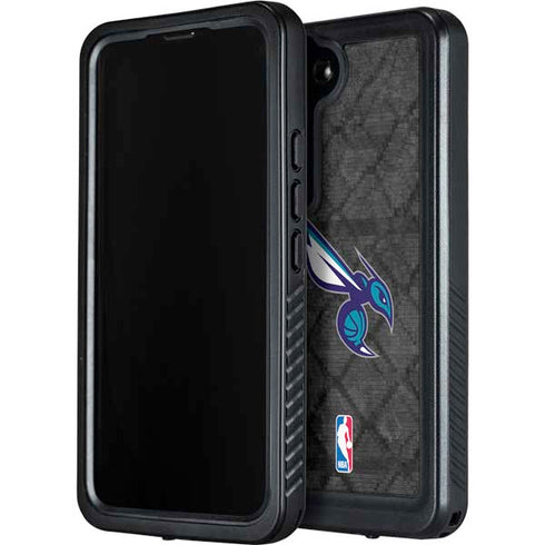 NBA Charlotte Hornets Dark Rust Galaxy S23 Plus Waterproof Case