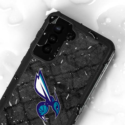 NBA Charlotte Hornets Dark Rust Galaxy S23 Plus Waterproof Case