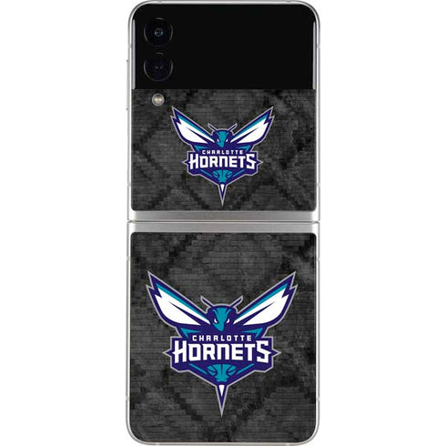 NBA Charlotte Hornets Dark Rust Galaxy Z Flip3 5G Skin